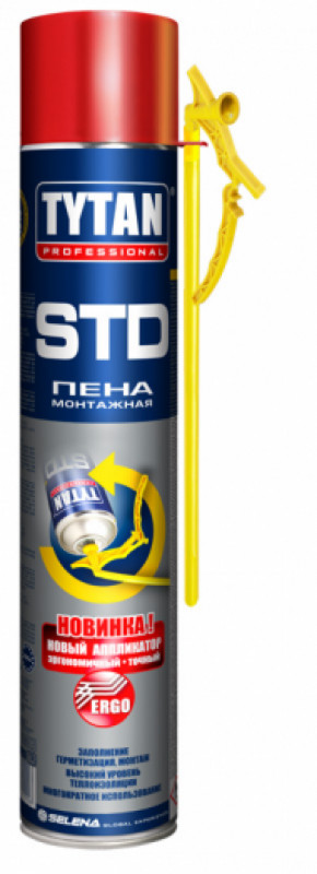 Піна монтажна Tytan STD Ergo всесезонна, фото 1