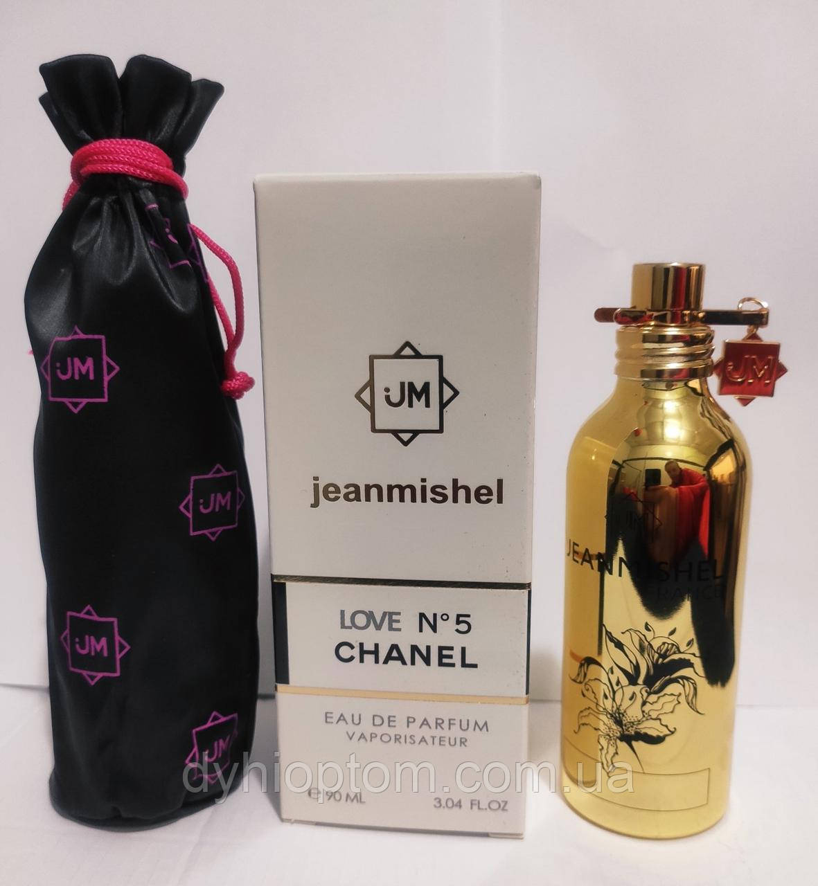 Жіноча парфумована вода jeanmishel Love No5 90ml