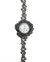 Годинник із крапельного срібла 925 Beauty Bar з камінням маркотить у формі квітки