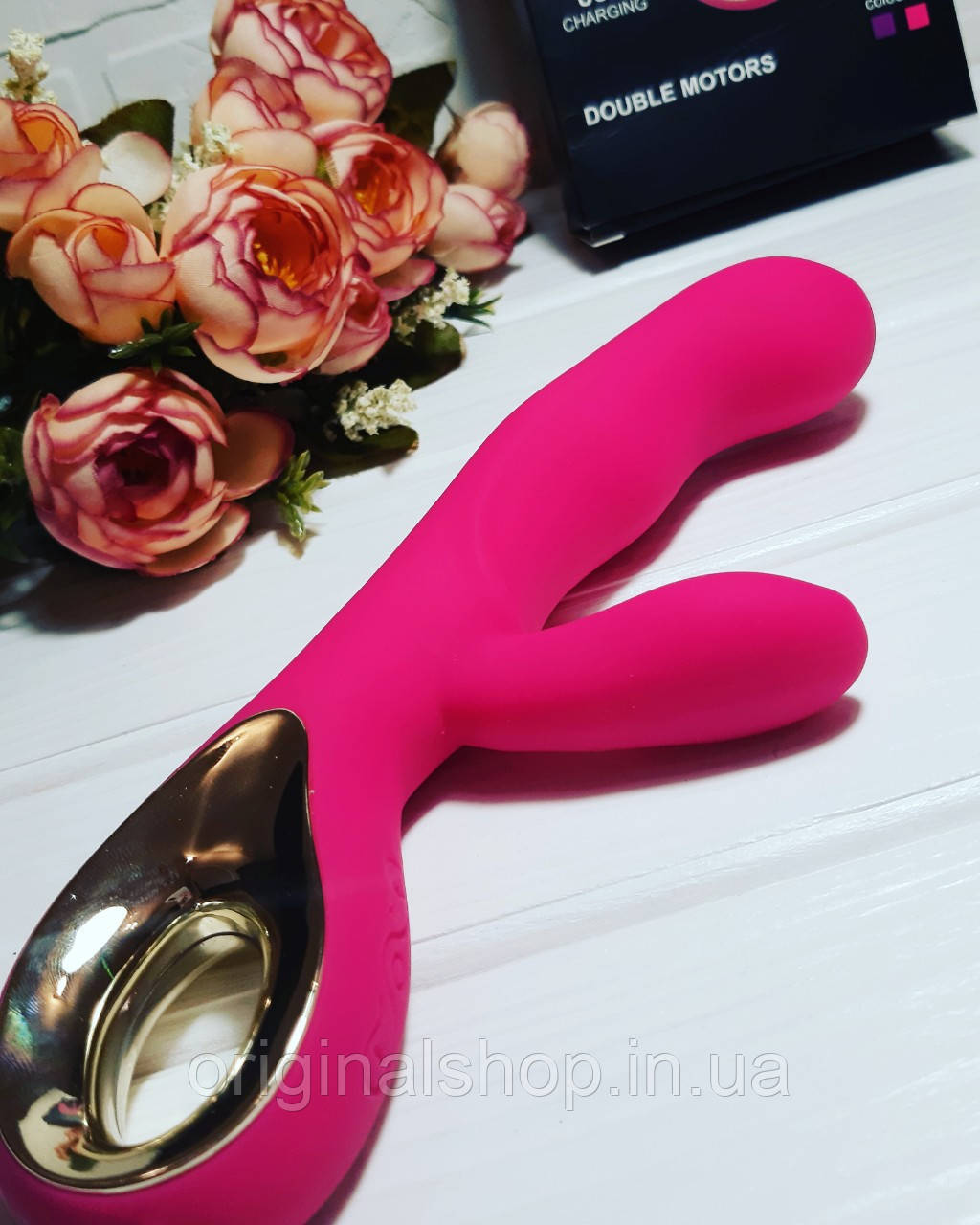 ВІБРАТОР. МУЛЬТИСКОРОСТНИЙ G-SPOT ВІБРАТОР ОДНОВРЕМЕННА СТИМУЛЯЦІЯ КЛІТОРА І ТОЧКИ G, фото 1