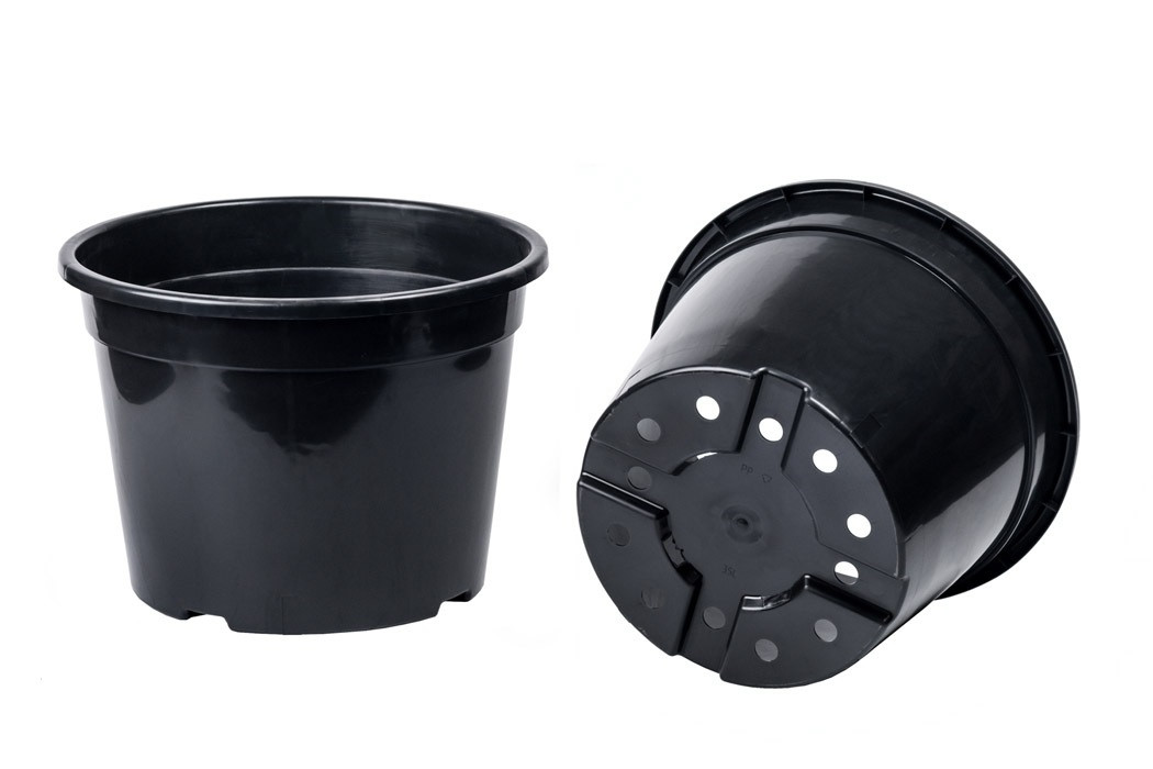 Горщик круглий 35л 45х33см з обідком