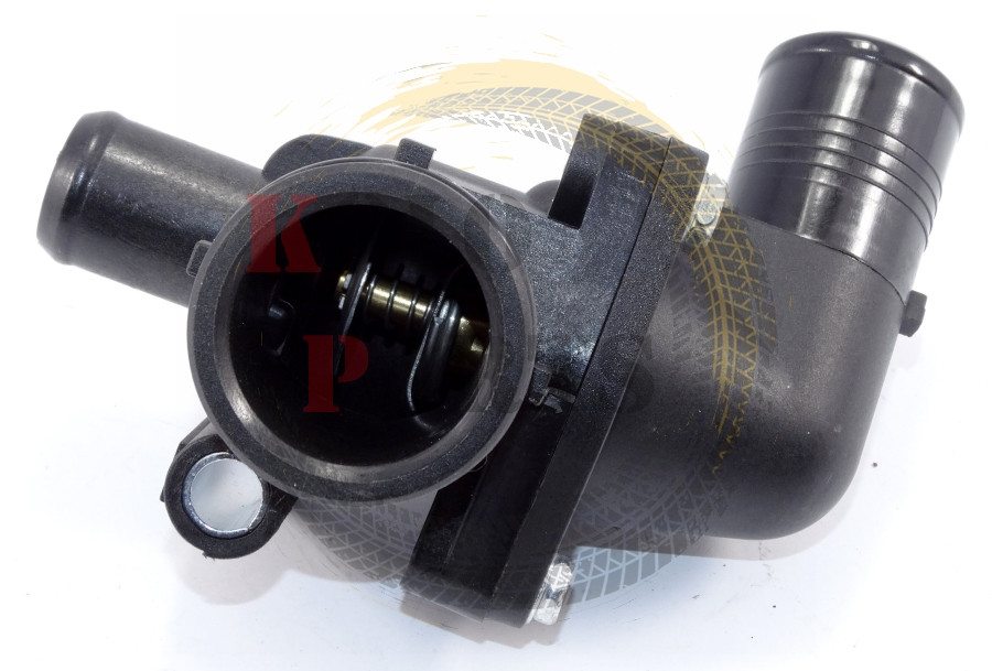 Корпус термостата Ford Transit 2000-2006 2.0TDCI/Ford Mondeo (в зборі з термостатом) Форд Транзит флянець, фото 1