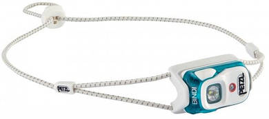 Фонарь на шею Petzl Bindi на 200 люмен, голубой