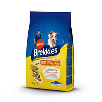 Корм BREKKIES (Бреккис) Dog Mini для дорослих собак дрібних порід, 3 кг