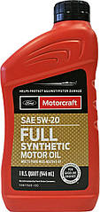 Моторне масло Ford Motorcraft Full Synthetic 5W-20 0.946 л.