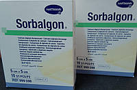 Сорбалгон/Sorbalgon пов'язка з кальцію-альгінату 5 см*5 см Хартман (Німеччина)