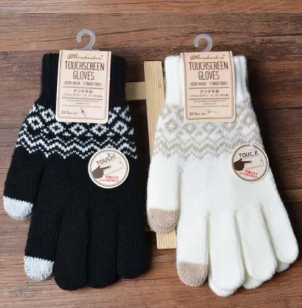 Рукавички для сенсорних телефонів TouchGloves, Різні кольори
