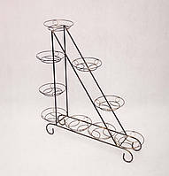 Віконна Металева Підставка для квітів на 9 Горщиків "Парус"