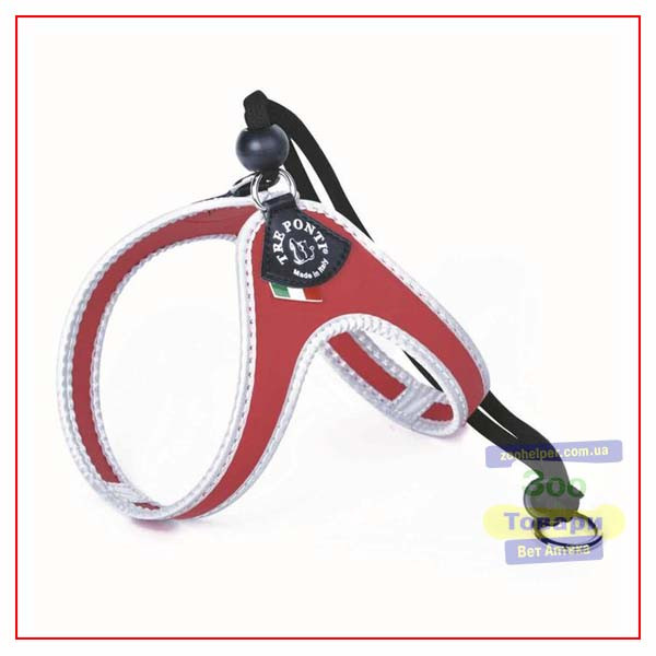 Шлея Tre Ponti Easy Fit червоний T0202R size 2 (4-5 kg) (Tre Ponti)