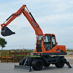 8-тонний колісний екскаватор LUGONG