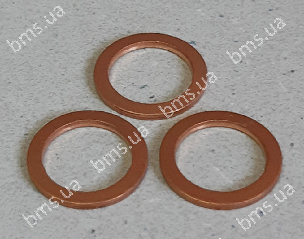 Кільце ущільнююче CU DIN7603 A 12*17*1.5
