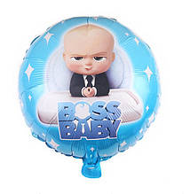 Куля повітряна фольгована в стилі " Бос — молокосос (The Boss Baby, 45 см.