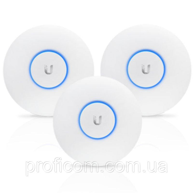 UniFi AP AC PRO, 3-Pack, PoE Not Included