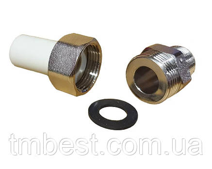 Розбірне з'єднання 25*3/4" Н різьбове KOER, фото 3