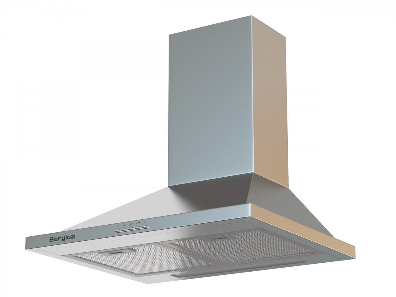 Кухонна витяжка купольна пристінна нержавійка BORGIO BHK 50 inox
