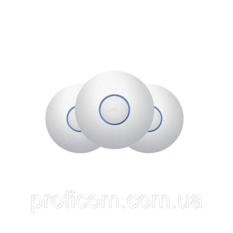UniFi AP Professional, indoor, 2.4 GHz/5GHz, 2x2 MIMO, 3-pack