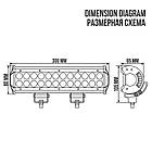 Світлодіодна Led фара БЕЛАВТО BOL2403 Combo, фото 8