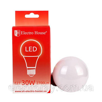 Світлодіодна лампа ElectroHouse А95 30 W 2700 lm E27 4100k, фото 2