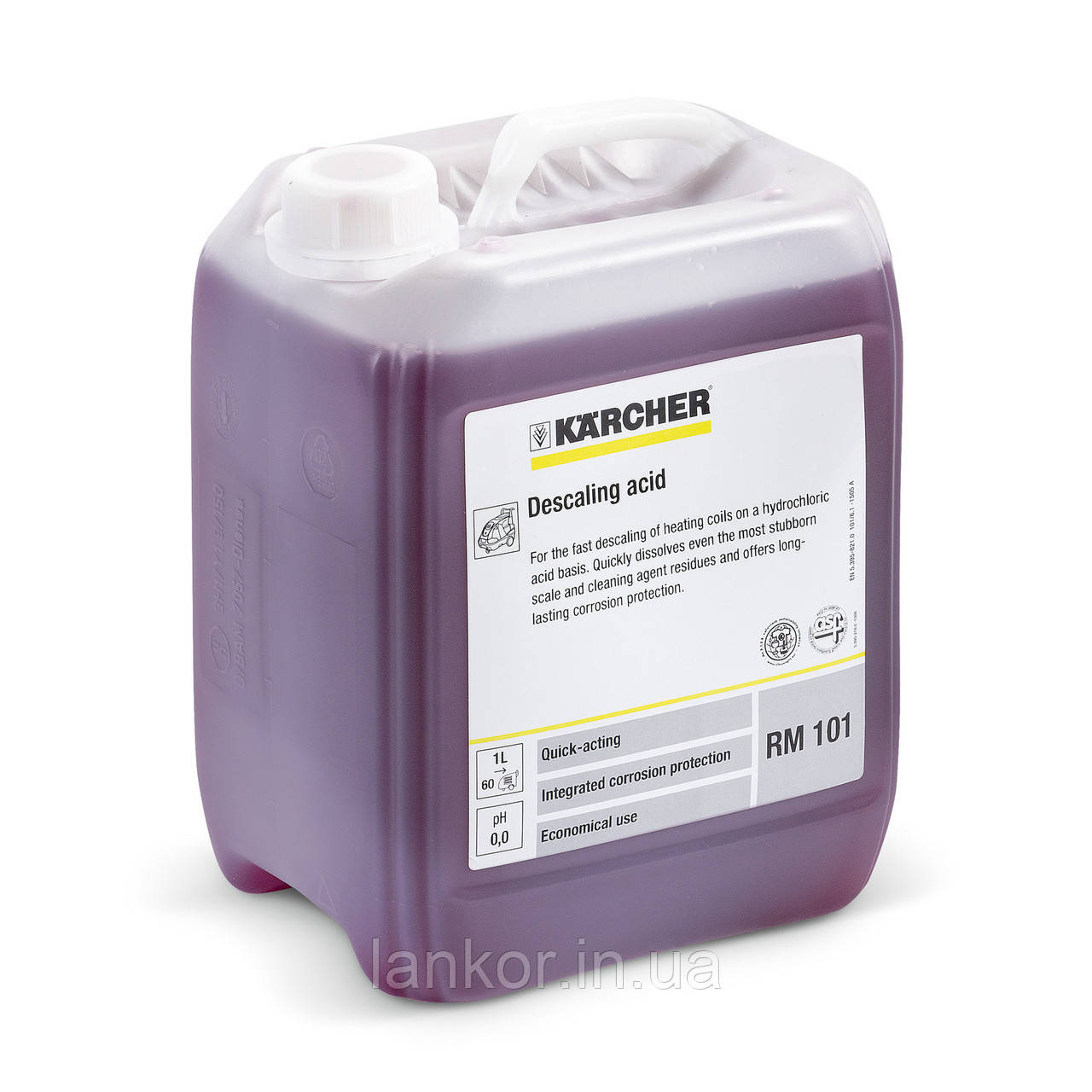 Засіб для зняття вапняних нальотів PressurePro RM 101, 5 L