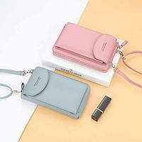 Жіноча сумочка клатч гаманець Baellerry forever через плече, для телефону (9 кольорів в наявності)