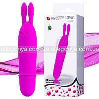 Вибратор зайчик для стимуляции клитора Boyce Pretty Love all Оригинал Женский клиторальный вибратор с усиками