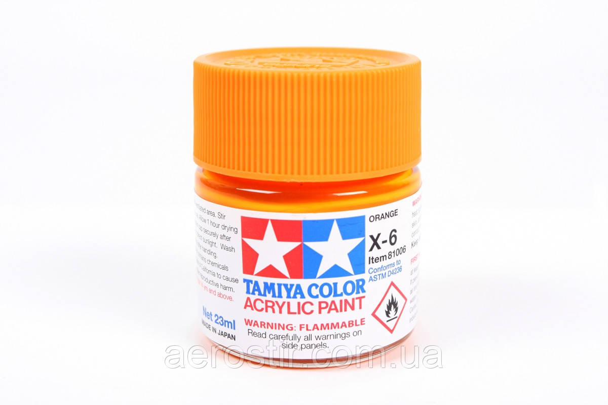 Фарба Gloss Orange Tamiya X-6