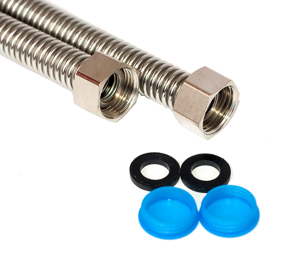 Сильфонний шланг для води 1/2" 2,0 м ВВ ASCO