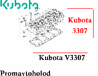 Головка для Kubota V3307 /// 1G772-03023