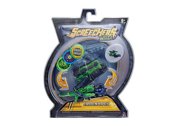 Дикі Скричеры Крокшок , Crockshock Screechers Wild L-2 (оригінал США), фото 2