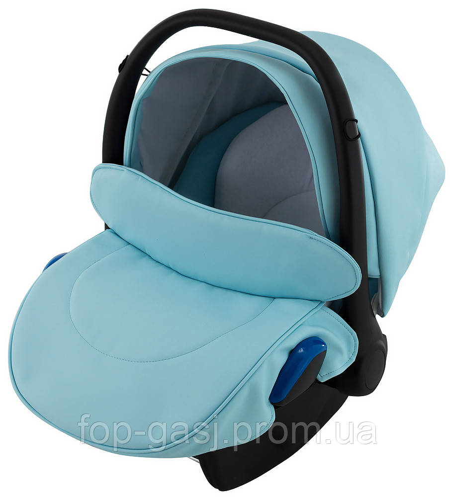 Автокрісло Adamex Kite шкіра NR217 блакитний