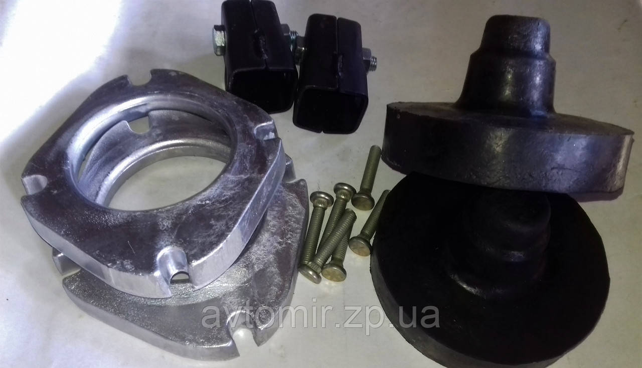 Комплект подовжувачів підвіски Ланос,Сенс,Lanos,Sens повний (задній + передній), фото 1