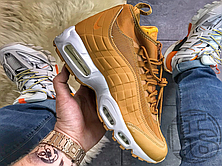 Чоловічі кросівки Nike Air Max 95 Sneakerboot Flax 806809-201, фото 4