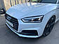 Спліттер переднього бампера Audi A5 B9 2017+ р. в., фото 4