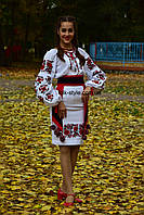 Молодежный украинский женский костюм с вышивкой №136 (42-50р.)