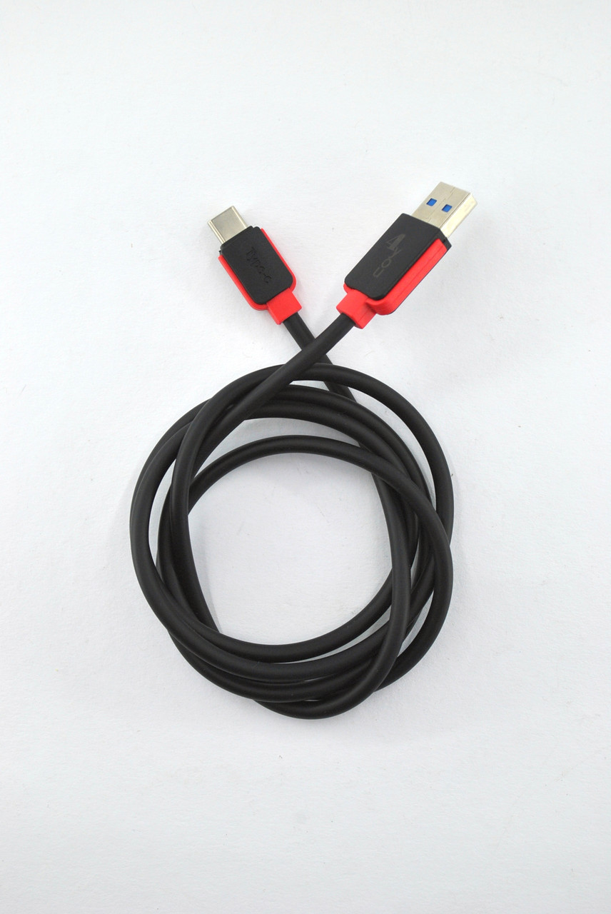Кабель Usb Type-C 4you Niagara (2.1А, чорний, 1.2м)