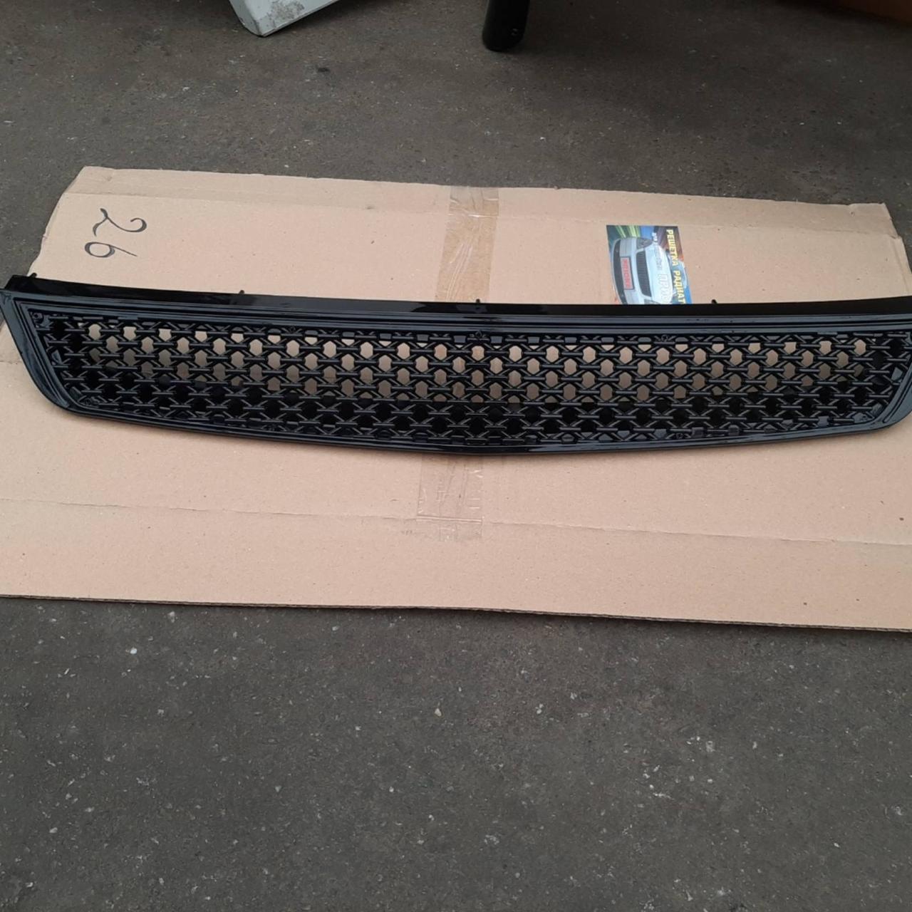 Решетка радиатора ваз 2170 2171 2172 приора Сетка лак (ID#1064855288 ...