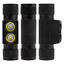 Налобний ліхтар BORUiT D25 Оригінал 1000 LM + Акумулятор Lishen 2000mAh, фото 6