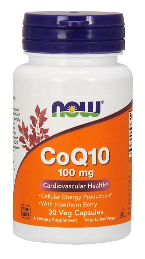 Now CoQ10 100mg 30 veg caps