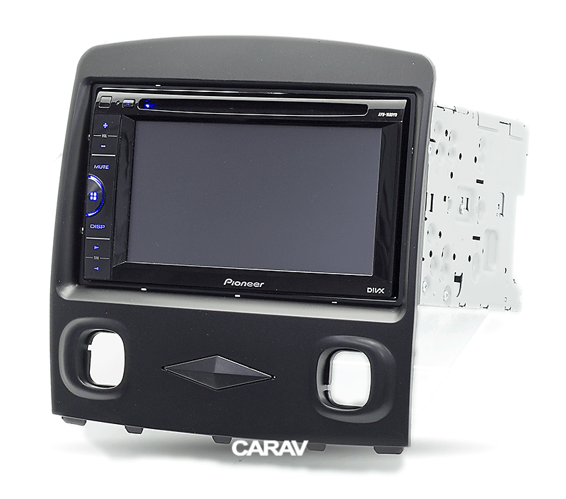 2-DIN переходная рамка FORD Escape (ZD) 2008-2010 / MAZDA Tribute 2006-2008 (Black), CARAV 11-277 - фото 4 - id-p1064877986