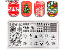 Пластина для стемпинга BORN PRETTY BP-L032