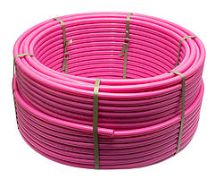 Труба тепла підлога RSk ТITAN PINK EVOH/PE-RT D16x2,0mm кисневий бар'єр 600м