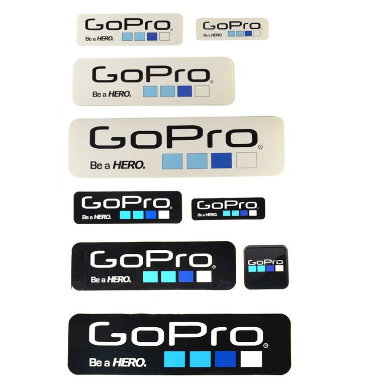 Набір наклейок GoPro 9шт