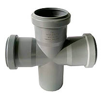 Хрестовина 50/50/50/90 каналізація СВК