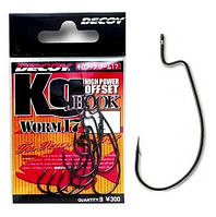 Крючок Decoy KG Hook Worm 17 №1 (9шт)