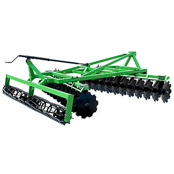 Дискова борона Bomet (Бомет, Польща) 2,7 м  з грудобоєм 2х секційна