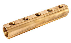 Балка колекторна 3/4" х 1/2" 5 виходів ASCO
