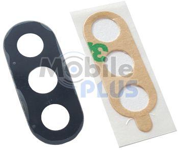 Скло (віконце камери) для Xiaomi Mi A2 Black, фото 1