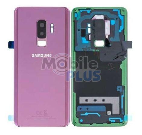 Samsung SM-G965F Galaxy S9+ Задня скляна панель (кришка акумулятора), Purple, оригінал, GH82-15724B