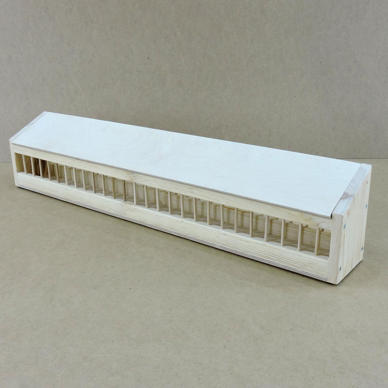 Дерев'яна годівниця для голубів "Лагор 100" без покриття