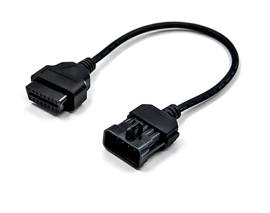 Перехідник OBD II - Opel 10 pin Опель обд2 10 пін